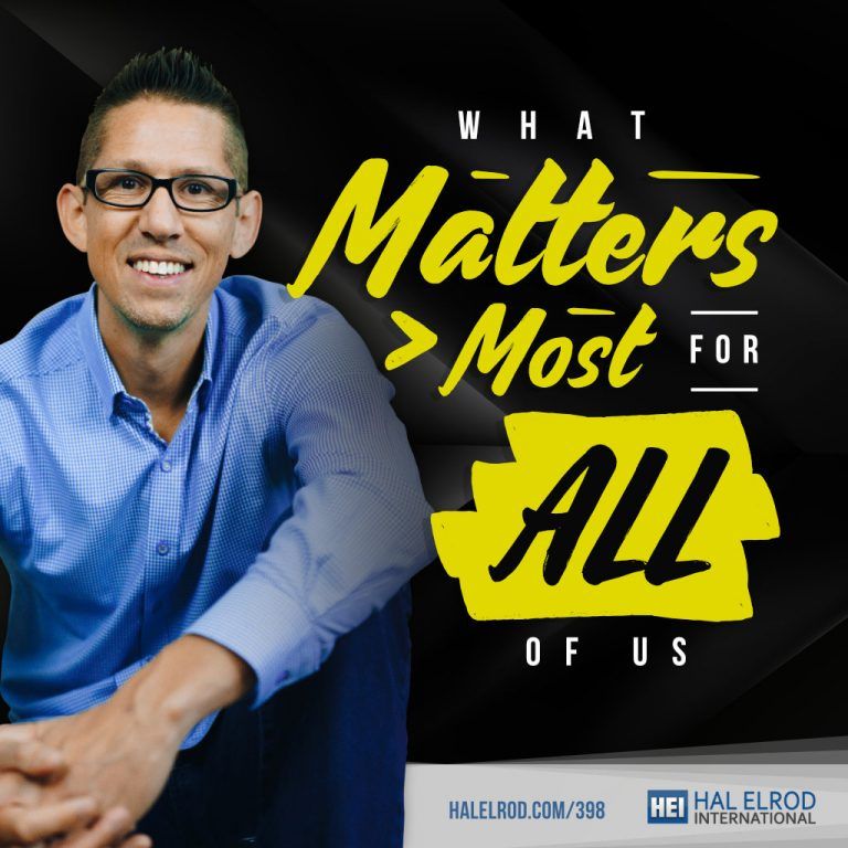 Hal Elrod What Matters Most
