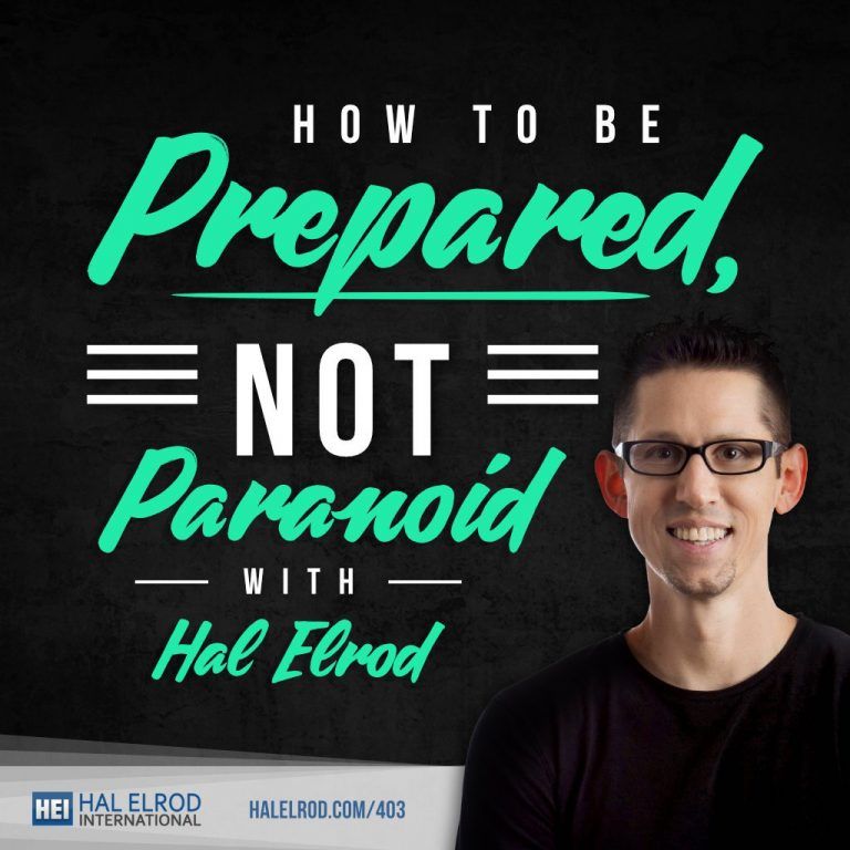 hal elrod be prepared not paranoid