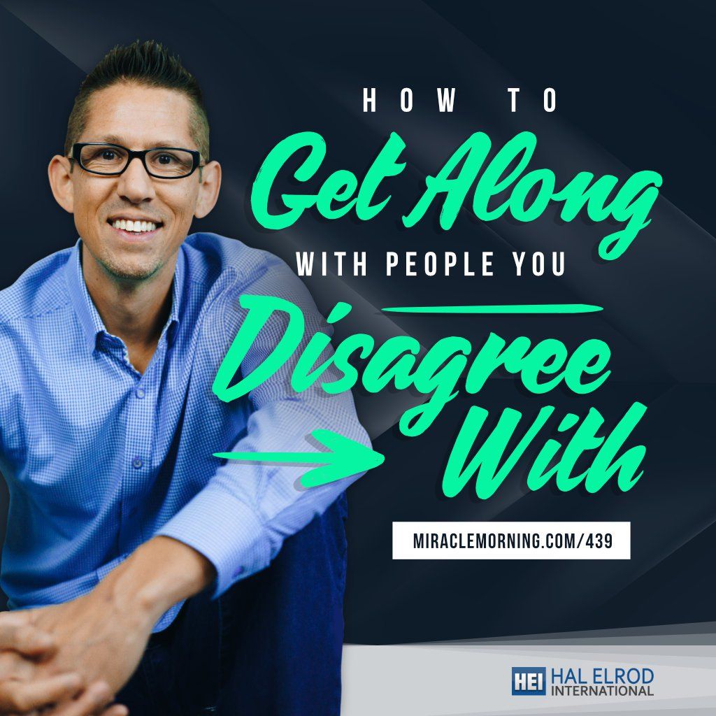 hal elrod get along with people