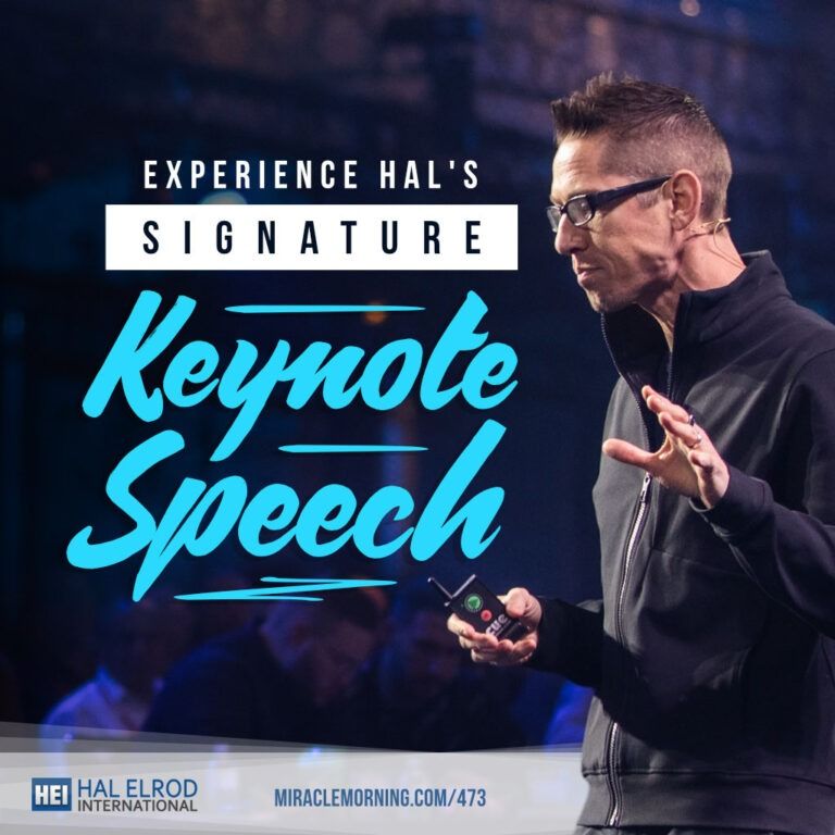 Hal's Signature Keynote Speech